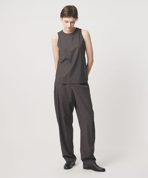 LOEFF(ロエフ)の「<LOEFF>トロピカルウール ボンタンパンツ(その他パンツ・レディース・ブラウン系/ワイン/ブラック・00/0/1/2)」の9枚目の写真