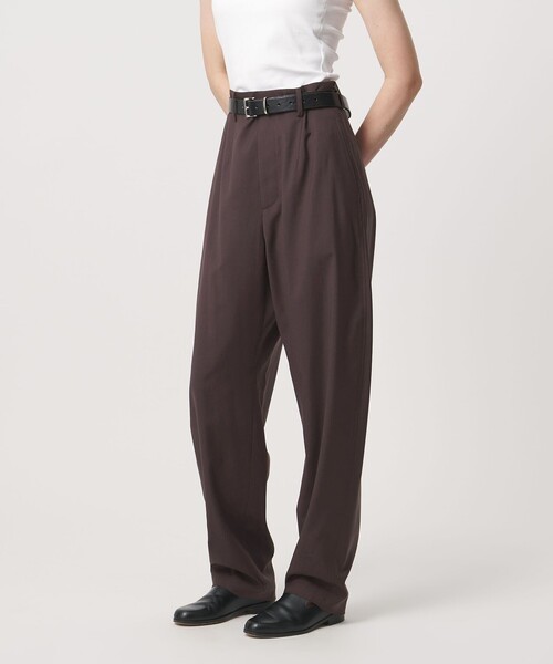 LOEFF(ロエフ)の「<LOEFF>トロピカルウール ボンタンパンツ(その他パンツ・レディース・ブラウン系/ワイン/ブラック・00/0/1/2)」の10枚目の写真
