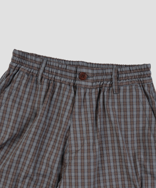 Verdnt（バーダント）の「チェックストリングカーゴバンディングパンツ[ブラウン]（その他パンツ・レディース・その他・SMALL/MEDIUM）」の7枚目の写真