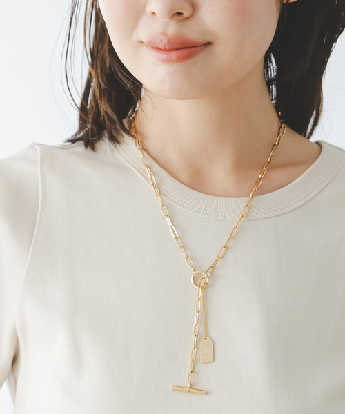 Noble(ノーブル)の「SHUU/シュウ SOU NECKLACE(ネックレス・レディース・ゴールド・FREE)」の1枚目の写真