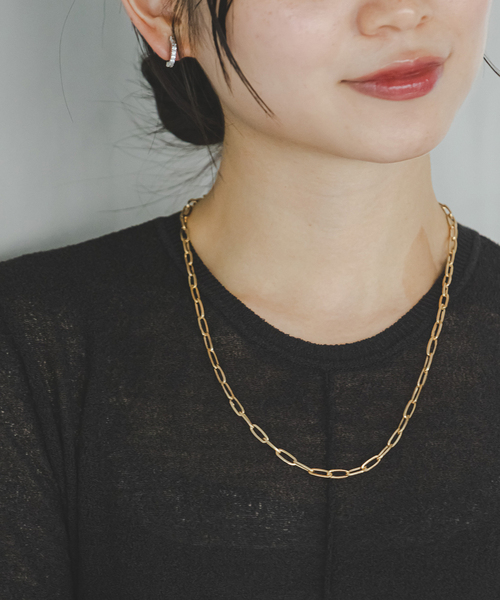 Noble(ノーブル)の「SHUU/シュウ SOU NECKLACE(ネックレス・レディース・ゴールド・FREE)」の4枚目の写真