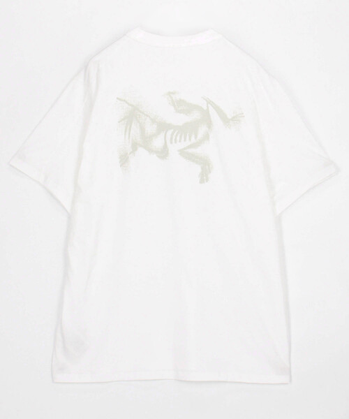 ARC'TERYX(アークテリクス)の「ARC'TERYX/アークテリクス Kragg SL Cotton Blurred Bird SS(Tシャツ/カットソー・メンズ・ホワイト/レッド/ブラック・X-LARGE/LARGE/MEDIUM/SMALL)」の1枚目の写真