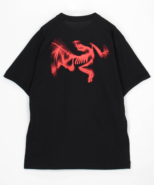 ARC'TERYX(アークテリクス)の「ARC'TERYX/アークテリクス Kragg SL Cotton Blurred Bird SS(Tシャツ/カットソー・メンズ・ホワイト/レッド/ブラック・X-LARGE/LARGE/MEDIUM/SMALL)」の2枚目の写真