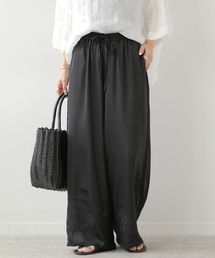 JOURNAL STANDARD relume | サテンエンブロイダリーヘムパンツ(その他パンツ)