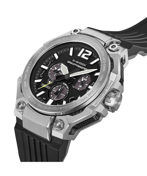 G-SHOCK(ジーショック)の「MASTER OF G GRAVITYMASTER / GWR-B3000-1AJF(アナログ腕時計・メンズ・ブラック×シルバー・FREE)」の6枚目の写真