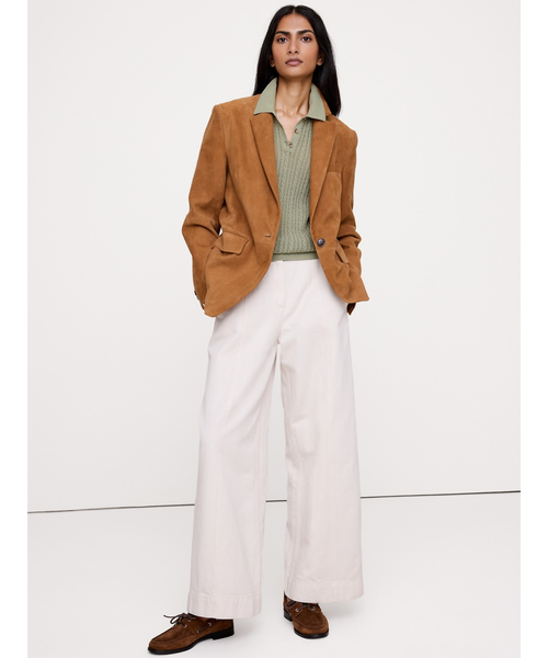 Banana Republic(バナナリパブリック)の「SS JASPER CABLE POLO(ニット/セーター・レディース・グリーン/その他/ブラック・S/XS/M/L)」の5枚目の写真