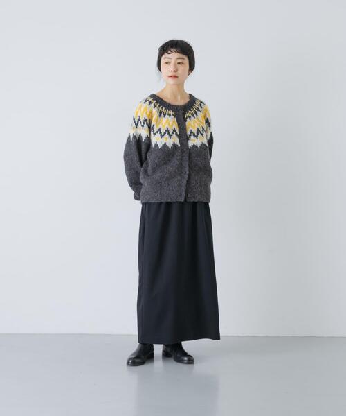 かぐれ(カグレ)の「カットストレートスカート(スカート・レディース・ブラック・FREE)」の2枚目の写真