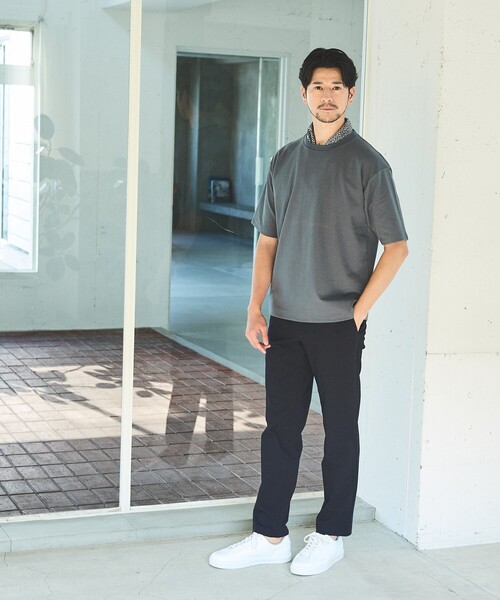 ABAHOUSE GRAY(アバハウスグレイ)の「【リング付き】総柄スカーフ(ストール/ショール・メンズ・ブラック/ブルー/グリーン/ブラウン・フリー)」の14枚目の写真