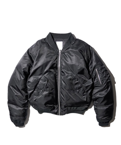 made in standard (メイドインスタンダード)の「MADE IN STANDARD / メイドインスタンダード DOWN LINING MA-1 ダウンMA-1(MA-1・メンズ・カーキ/ブラック・LARGE/MEDIUM)」の1枚目の写真