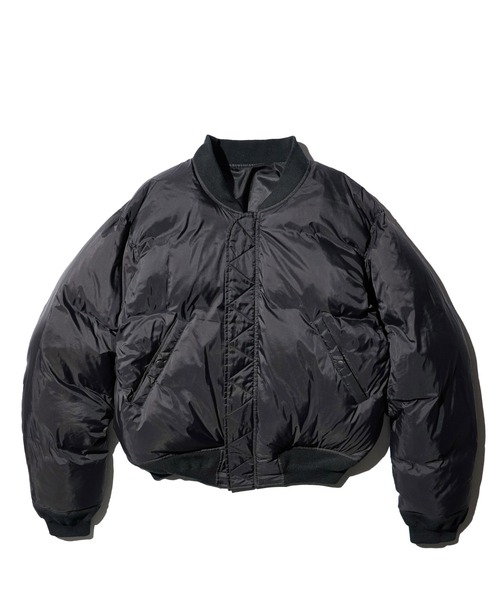 made in standard (メイドインスタンダード)の「MADE IN STANDARD / メイドインスタンダード DOWN LINING MA-1 ダウンMA-1(MA-1・メンズ・カーキ/ブラック・LARGE/MEDIUM)」の3枚目の写真