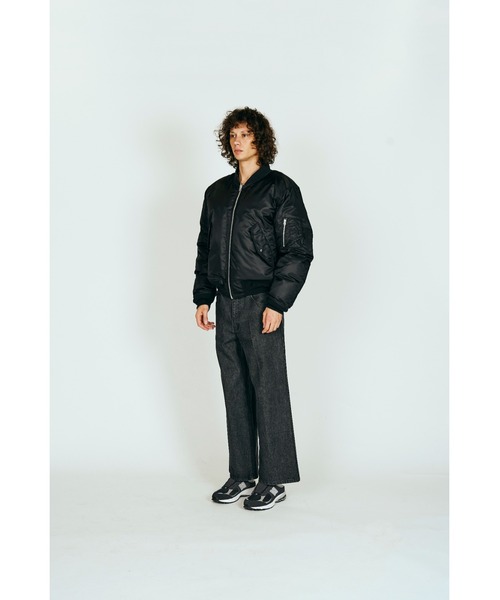 made in standard (メイドインスタンダード)の「MADE IN STANDARD / メイドインスタンダード DOWN LINING MA-1 ダウンMA-1(MA-1・メンズ・カーキ/ブラック・LARGE/MEDIUM)」の21枚目の写真