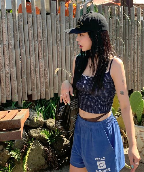 HELLO SUNRISE（ハローサンライズ）の「HS Gym Shorts(W)_Blue（その他パンツ・レディース・ブルー・SMALL/X-SMALL）」の7枚目の写真