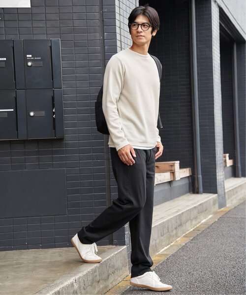 ikka(イッカ)の「ドライワッフルフェイクロンT【親子コーデ】(Tシャツ/カットソー・メンズ・ネイビー/グリーン/ブラウン/ブラック/ベージュ・XL/L/M)」の17枚目の写真