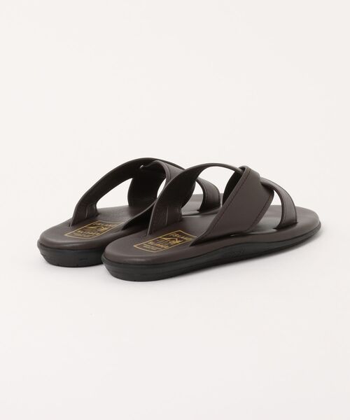 ISLAND SLIPPER（アイランドスリッパ）の「【ISLAND SLIPPER】アイランドスリッパ クロスサンダル LEATHER / SUEDE PB223 ITK（サンダル・メンズ・パープル/ダークブラウン/ブラック/ネイビー・10/9/8）」の5枚目の写真