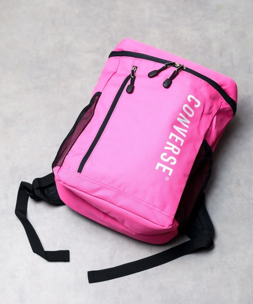 CONVERSE(コンバース)の「【es】【CONVERSE/コンバース】KIDS BOX DAYPACK(バックパック/リュック・キッズ・ブラック/ライトピンク/ブラック系その他/ピンク/グリーン/レッド/ブルー/パープル/ネイビー/ラベンダー・FREE)」の8枚目の写真