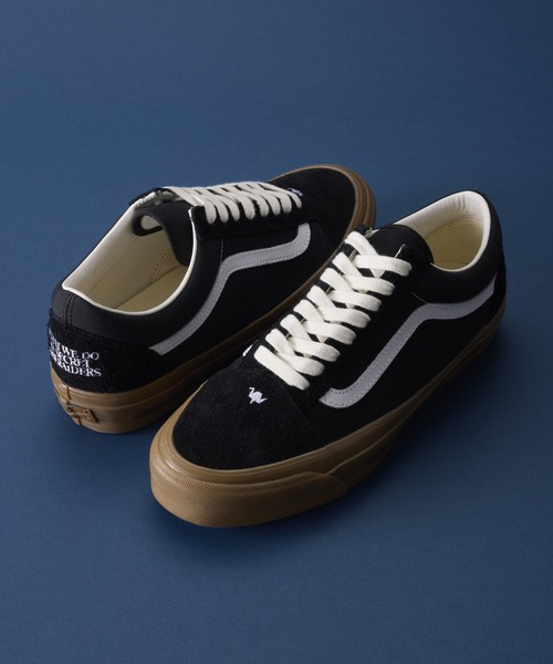 VANS(バンズ)の「Liberaiders/リベレイダース × VANS/ヴァンズ Premium Old Skool プレミアム オールドスクール シューズ スニーカー サイドライン カジュアル ストリート スケーター メンズ 2026年 秋 秋服 冬 冬服(スニーカー・メンズ・ブラック・26.5/27/27.5/28)」の4枚目の写真