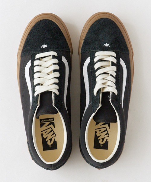 VANS(バンズ)の「Liberaiders/リベレイダース × VANS/ヴァンズ Premium Old Skool プレミアム オールドスクール シューズ スニーカー サイドライン カジュアル ストリート スケーター メンズ 2026年 秋 秋服 冬 冬服(スニーカー・メンズ・ブラック・26.5/27/27.5/28)」の2枚目の写真