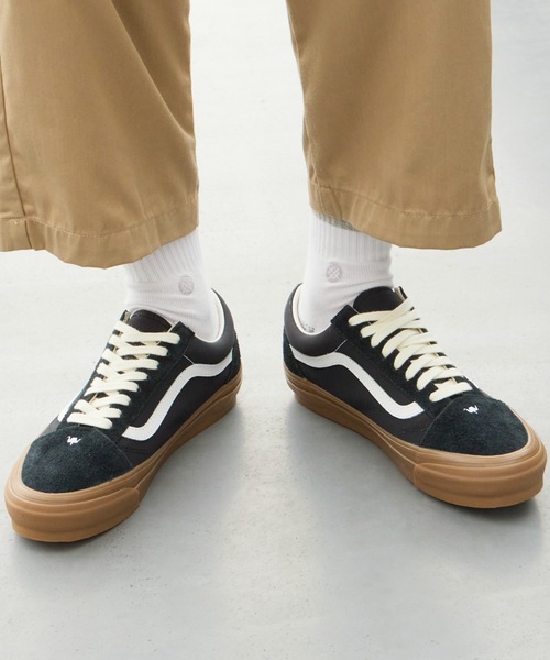 VANS(バンズ)の「Liberaiders/リベレイダース × VANS/ヴァンズ Premium Old Skool プレミアム オールドスクール シューズ スニーカー サイドライン カジュアル ストリート スケーター メンズ 2026年 秋 秋服 冬 冬服(スニーカー・メンズ・ブラック・26.5/27/27.5/28)」の19枚目の写真