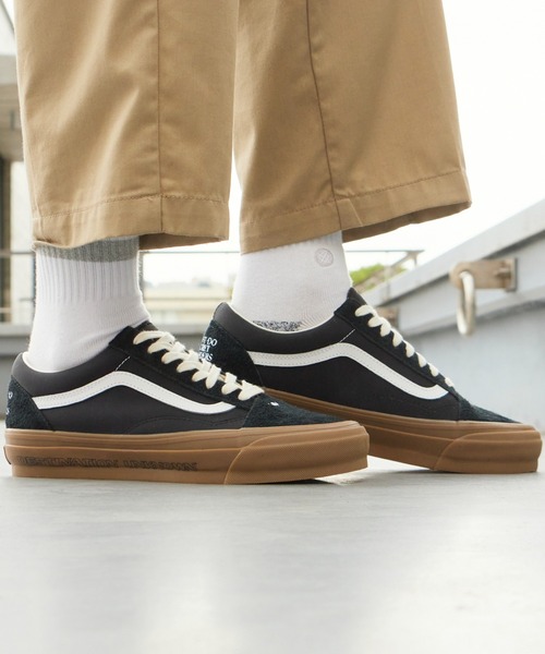 VANS(バンズ)の「Liberaiders/リベレイダース × VANS/ヴァンズ Premium Old Skool プレミアム オールドスクール シューズ スニーカー サイドライン カジュアル ストリート スケーター メンズ 2026年 秋 秋服 冬 冬服(スニーカー・メンズ・ブラック・26.5/27/27.5/28)」の20枚目の写真