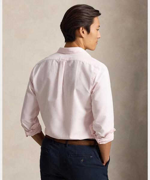 POLO RALPH LAUREN(ポロ ラルフ ローレン)の「クラシック フィット オックスフォード シャツ(シャツ/ブラウス・メンズ・ピンク・L/XS/XL/S/M)」の3枚目の写真