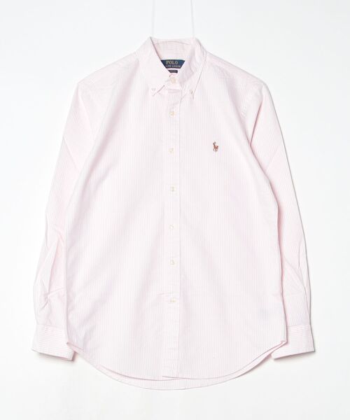 POLO RALPH LAUREN(ポロ ラルフ ローレン)の「クラシック フィット オックスフォード シャツ(シャツ/ブラウス・メンズ・ピンク・L/XS/XL/S/M)」の6枚目の写真