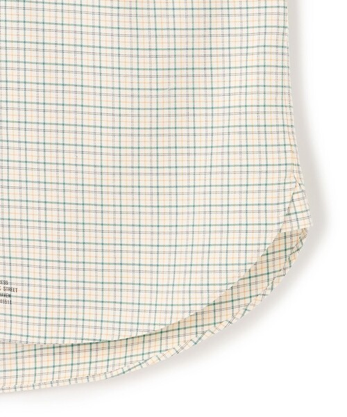 J.PRESS（ジェイプレス）の「【柔らかな風合い】J.PRESS MEN コットンビエラ タッタソールチェックシャツ（シャツ/ブラウス・メンズ・グリーン系3/ブルー系3・SMALL/MEDIUM/LARGE/X-LARGE）」の9枚目の写真