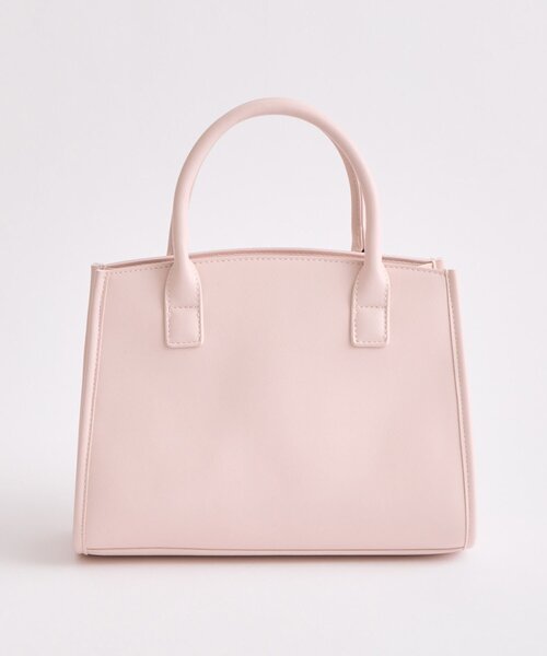 OLIVE des OLIVE（オリーブデオリーブ）の「フロントベルトミニトートバッグ（トートバッグ・レディース・オフホワイト/ピンク/ブラック・FREE）」の19枚目の写真