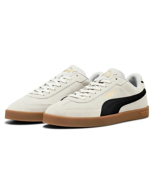 PUMA(プーマ)の「【PUMA】プーマ CLUB 2 ERA SUEDE(クラブ2 ERA スエード)400717(スニーカー・レディース・ライトグレー/ブラック/ブラウン・23.0cm/23.5cm/24.0cm/24.5cm/25.0cm/22.5cm)」の1枚目の写真