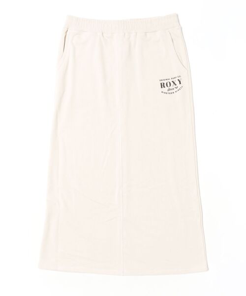 ROXY(ロキシー)の「ROXY JIVY SKIRT ロゴスウェットロングスカート 【2026年秋冬モデル】(スカート・レディース・ベージュ/ブラウン/ブラック系その他・LARGE/MEDIUM/SMALL)」の3枚目の写真
