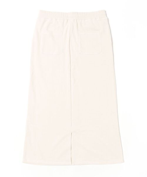 ROXY(ロキシー)の「ROXY JIVY SKIRT ロゴスウェットロングスカート 【2026年秋冬モデル】(スカート・レディース・ベージュ/ブラウン/ブラック系その他・LARGE/MEDIUM/SMALL)」の4枚目の写真