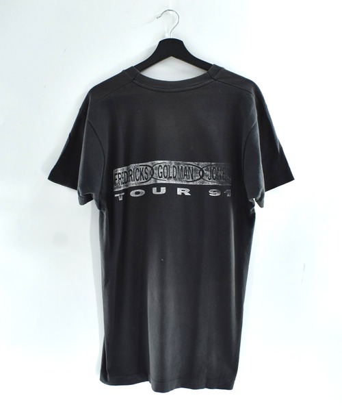VINTAGE(ヴィンテージ)の「【USED】90's FREDERICKS GOLDMAN JONES “1991 tour” バンド Tシャツ(Tシャツ/カットソー・メンズ・ブラック・MEDIUM)」の7枚目の写真