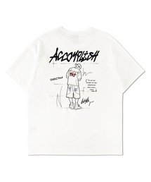 BUNKERBUSTER（バンカーバスター）の「アカンプリッシュドローイング半袖TシャツMQ2TU246_OFF WHITE（Tシャツ/カットソー）」