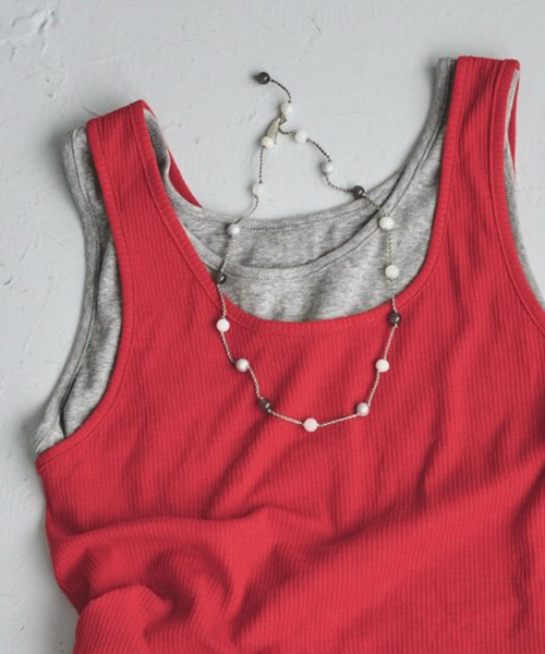 JOURNAL STANDARD(ジャーナルスタンダード)の「【TEINTE/タント】CALLA MIX PEARL CORD NECKLACE(ネックレス・レディース・アイボリー・FREE)」の2枚目の写真