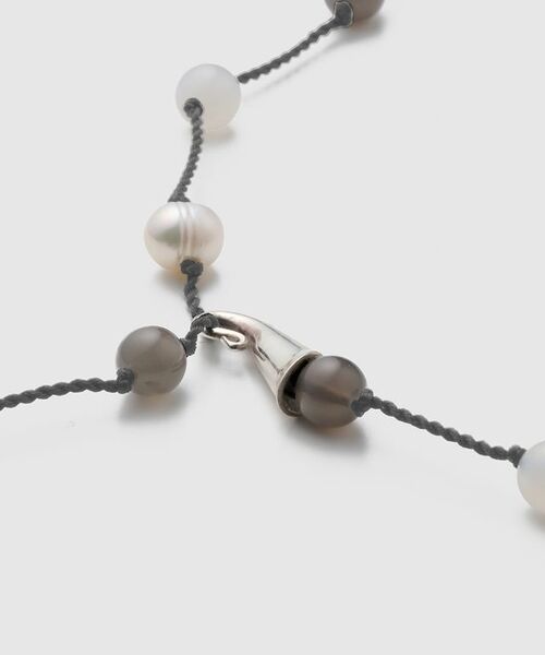 JOURNAL STANDARD(ジャーナルスタンダード)の「【TEINTE/タント】CALLA MIX PEARL CORD NECKLACE(ネックレス・レディース・アイボリー・FREE)」の3枚目の写真
