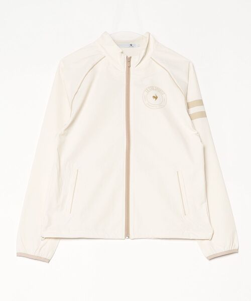 le coq sportif GOLF（ルコックスポルティフゴルフ）の「ルコックゴルフ　フルジップブルゾン（ブルゾン・レディース・レッド/ネイビー/ホワイト・M/S/XXL/L/XL）」の2枚目の写真
