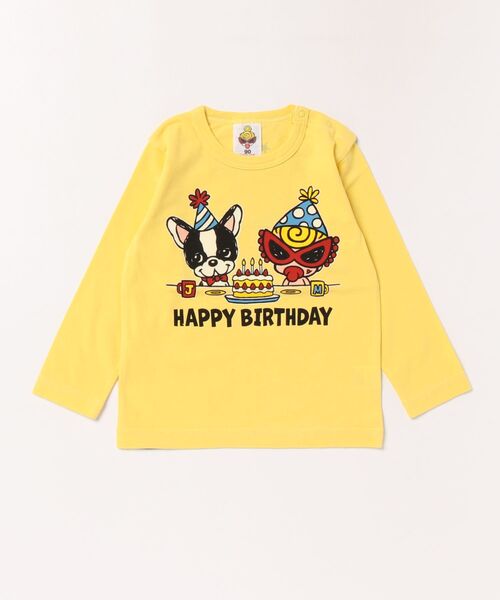 HYSTERIC MINI｜ヒステリックミニのTシャツ/カットソー（イエロー/黄色