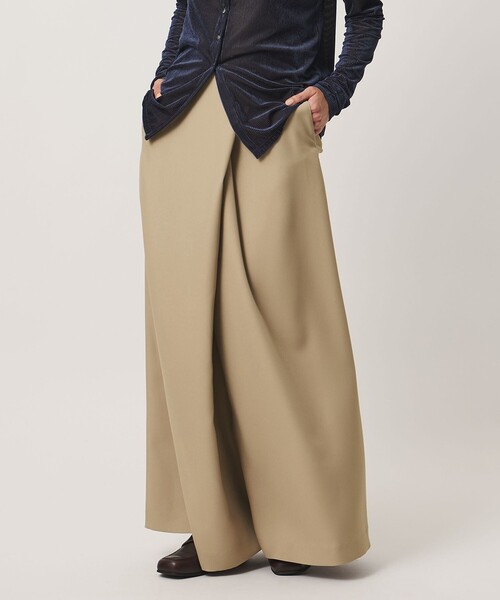 MARW UNITED ARROWS(マルゥ ユナイテッドアローズ)の「<MARW UNITED ARROWS>フロント タック スカート(スカート・レディース・ブラック/ベージュ・34/38/36)」の6枚目の写真
