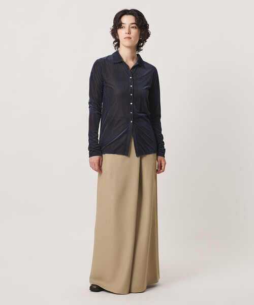 MARW UNITED ARROWS(マルゥ ユナイテッドアローズ)の「<MARW UNITED ARROWS>フロント タック スカート(スカート・レディース・ブラック/ベージュ・34/38/36)」の7枚目の写真