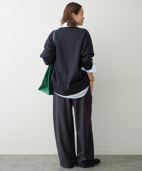 Deuxieme Classe(ドゥーズィエムクラス)の「*Easy Wide スラックス (stripe)(スラックス・レディース・ネイビー・38/36/34)」の16枚目の写真
