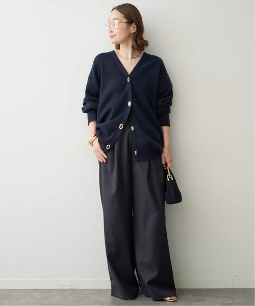 Deuxieme Classe(ドゥーズィエムクラス)の「*Easy Wide スラックス (stripe)(スラックス・レディース・ネイビー・38/36/34)」の17枚目の写真
