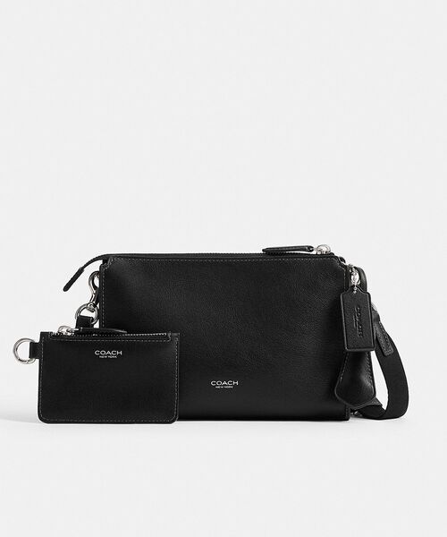 COACH　コーチ　2way　ハリソン　ショルダーバック　レザー　ブラック ハリソン クロスボディ バッグ（ショルダーバッグ）｜COACH（コーチ
