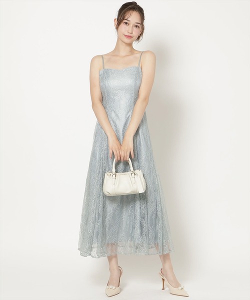 WILLSELECTION(ウィルセレクション)の「バッククロスブラウス×レースキャミワンピース(ドレス・レディース・ラベンダー/ブラック/ミント・FREE)」の15枚目の写真