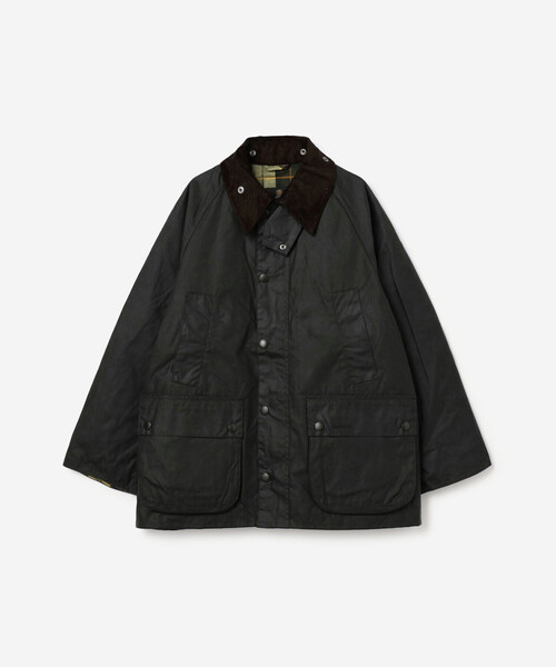 Barbour(バブアー)の「Barbour | BEDALE ワックスコットンブルゾン(オーバーサイズ フィット)WOMEN(カバーオール・レディース・オリーブ・34/36)」の2枚目の写真