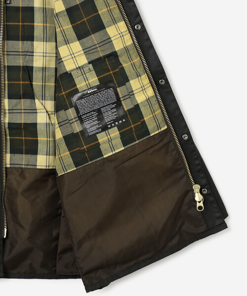 Barbour(バブアー)の「Barbour | BEDALE ワックスコットンブルゾン(オーバーサイズ フィット)WOMEN(カバーオール・レディース・オリーブ・34/36)」の9枚目の写真