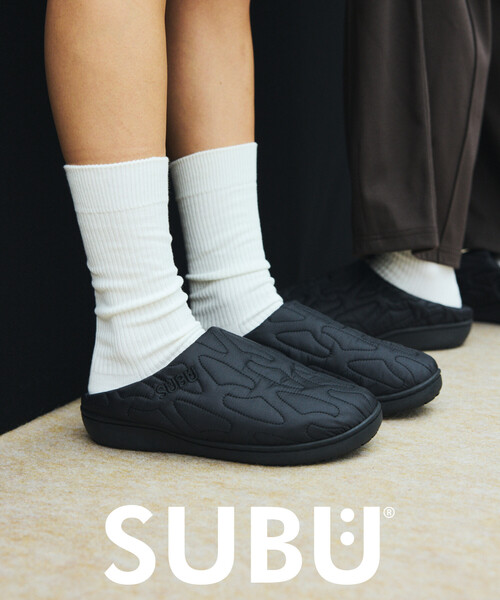 SUBU(スブ)の「SUBU/スブ SUBU ORIGINALS OUTLINE アウトライン ウィンターサンダル モックシューズ(サンダル・レディース・ブラック/ブラウン/シルバー・3/2/1/0)」の2枚目の写真