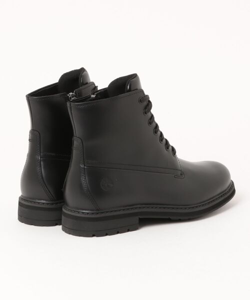 Timberland(ティンバーランド)の「Timberland ティンバーランド STORMBUCKS MID LC/ZP WATERPROOF BOOT【防水】メンズブーツ(ストームバックスミッドウォータープルーフ) A2N2GW02 ブラック(ブーツ・メンズ・ブラック・25.0cm/25.5cm/27.5cm/28.0cm/26.0cm/26.5cm/27.0cm)」の2枚目の写真