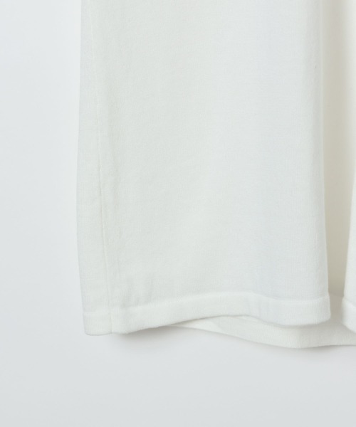 eL(エル)の「【eL】14G Curl Code Pullover/1070191(ニット/セーター・レディース・ブラック/オフホワイト・FREE)」の7枚目の写真