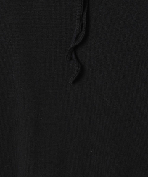 eL(エル)の「【eL】14G Curl Code Pullover/1070191(ニット/セーター・レディース・ブラック/オフホワイト・FREE)」の3枚目の写真