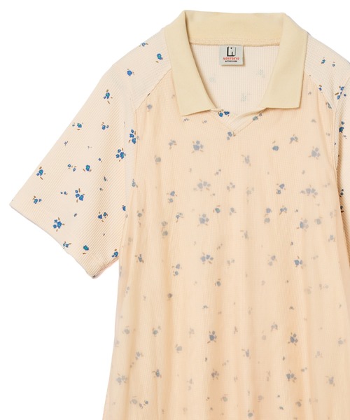 NON TOKYO(ノントーキョー)の「THERMAL FLOWER ONE-PIECE(ワンピース・レディース・アイボリー/ブラック・2/1)」の9枚目の写真
