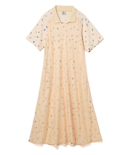 NON TOKYO(ノントーキョー)の「THERMAL FLOWER ONE-PIECE(ワンピース・レディース・アイボリー/ブラック・2/1)」の7枚目の写真